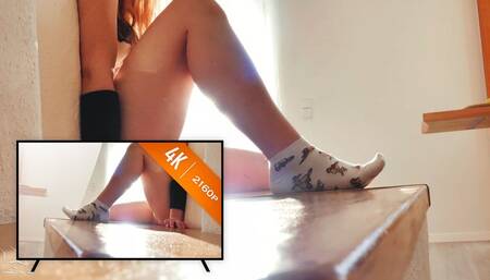 Sexy Socks in the Sunset - 4K 2160p MP4