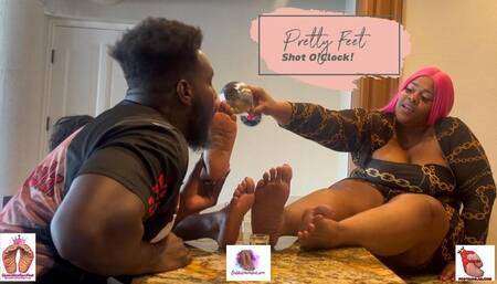 Pretty Feet Shot O’Clock!