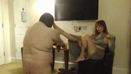 Slave Tied Up, Worshipping Sweaty Feet & EXTRA STINKY Socks!