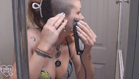 Head shavin' SLUT! - November '23 [MP4 - 4K]