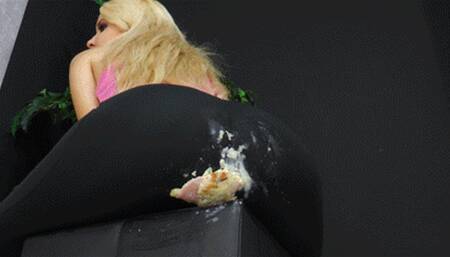 Princess Serena sits your sandwich flat!