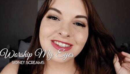 Worship my Eyes - An eye fetish scene featuring: brown eyes, mental domination, mesmerize, mindfuck, and face fetish - 1080 MP4