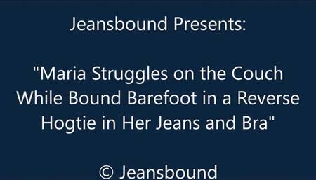 Maria in a Reverse Hogtie on the Couch – WMV