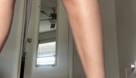 Giantess Sammie Stomps on a Spying Tiny with sweaty feet