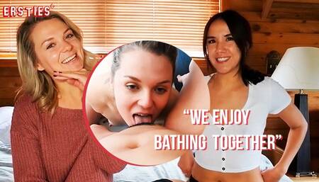 Ersties - Sexy Girls From Canada Enjoy a Soapy Shower