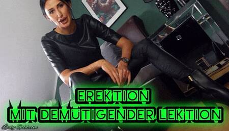 Erektion mit demütigender Lektion