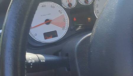 Sabina's first hard revving