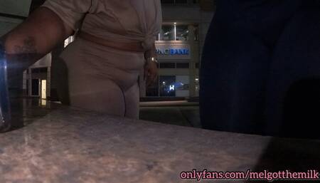 Public Farting with my Huge Booty Gassy Friend
