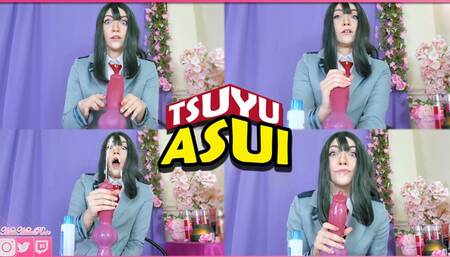 Tsuyu Asui Gives A Froppy Handjob