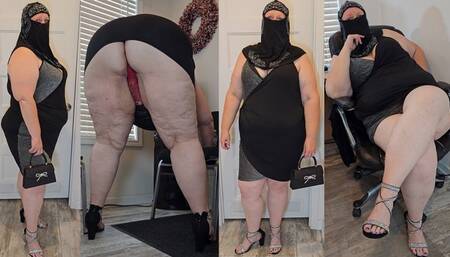 BBW - Stranger approached me for directions and got distracted and ended up cumming on my leg - kinky BBW SSBBW POV worship (big butt, big booty, big ass, huge ass, big tits, big boobs, massive ass)