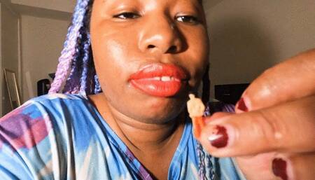 Tiny Jack Vs Giantess Big Sexy Mouth  1080 smaller