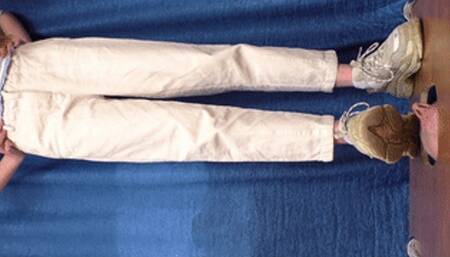 College girl in Balenciaga sneakers crushes my floor-face (part 5 of 5), flo567x 1080p