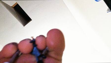 Giantess Giant feet torment Teenys 4K smaller