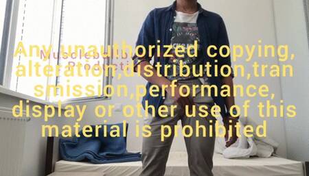 Nathan self busting and jerking