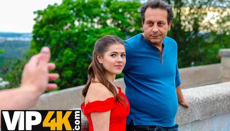 HUNT4K. Having muff scored in front of husband is fine for the girl