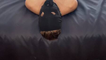 I sit on my chair for 10 min and squeeze his face