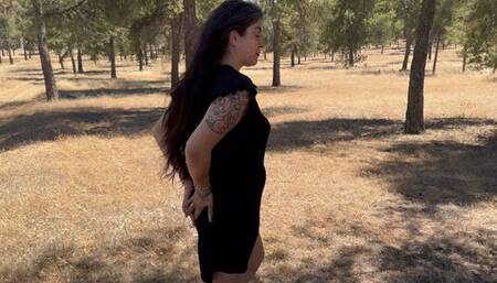 Public pee and pantyhose in the table