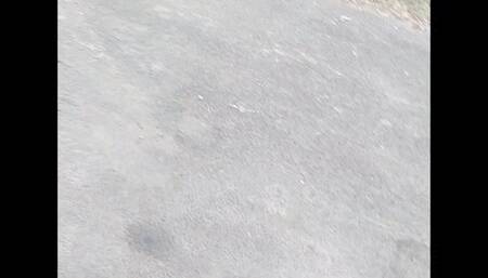 Naomi girl hard revving pumping, black high heels and fishnet (her own edition!)