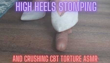 Mistress is Stomping and Stomping On Your Cock | featuring: CBT Fantasy ASMR Dildo BBW Feet Ebony Feet Heels Stomping (720P MP4)