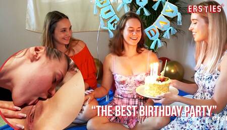 Ersties - Anca Celebrates Her Birthday With a Hot Threesome