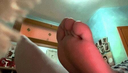 At my feet at the end of the bed (part 3)