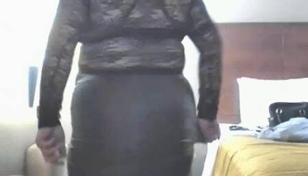 Present reveal, smoking, and teasing one of my sissy pets