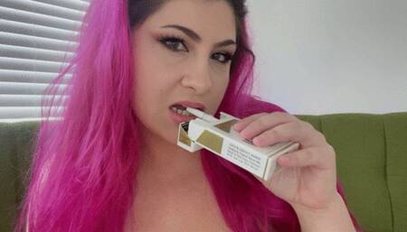 Smoking and cumming for you