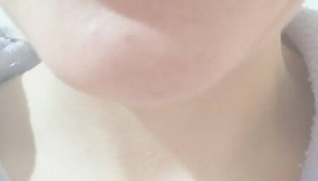 My sharp teeth and juicy mouth