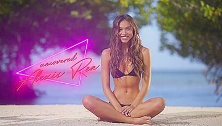 Alexis Ren Hot Babe Babe Little Male Pole Bitch - Al