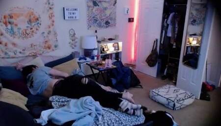 IPCAM – British stepbrother fucks his pretty stepsister