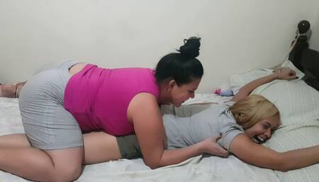 My armpits are so ticklish