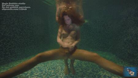 662 Ginger sweet mermaid in pantyhose (mkv)