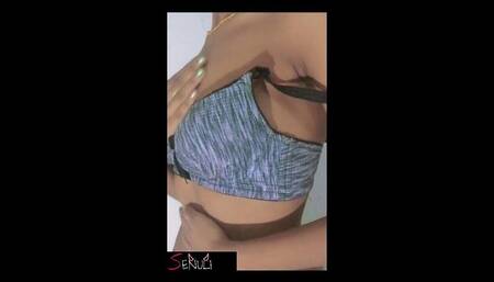 A Teen Girl Showing Her Boobs - Senuli Shows Tits
