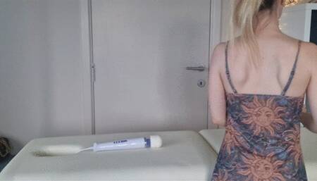 Giving myself a massage