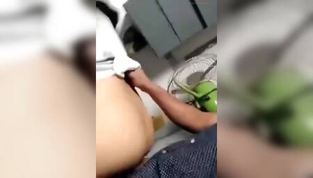 Indian Cheating Office Maid Illicit Sex with Hospital Manager in Generator Room
