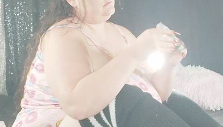 Smoking More 120 in bed