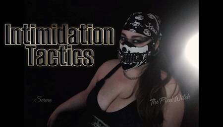 Intimidation Tactics ~ Leather Mask FemDom POV Blackmail Fantasy ~ 1080p HD