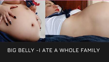 Vore belly- I ate a whole family
