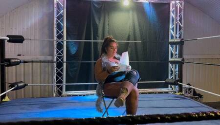 sexy santa wrestling match