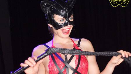 Slave Must Endure 18 Different Whips for Sexy Cat