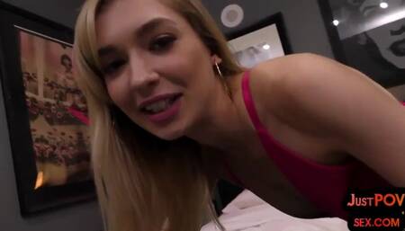 Dicksucking clip with hottie love from Mr POV