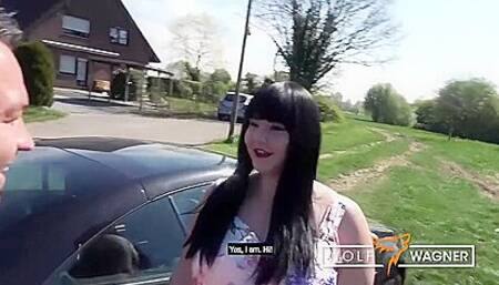 Naughty Outdoor Fucking For Fat Sama