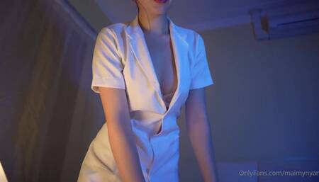 Maimy ASMR Sexy Nurse Roleplay Video Leaked