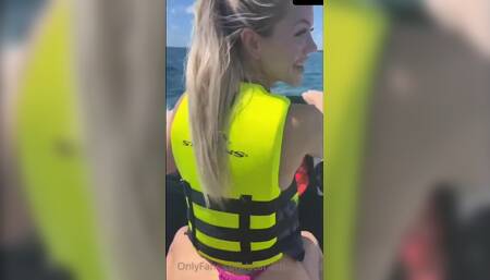 ScarlettKissesXO Sex On A Jet Ski Video Leaked