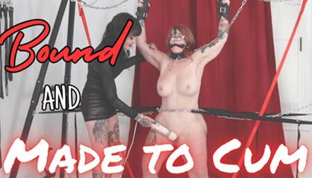 Bound and Made to Cum