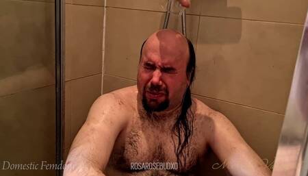 FemDom Showered In Our Piss
