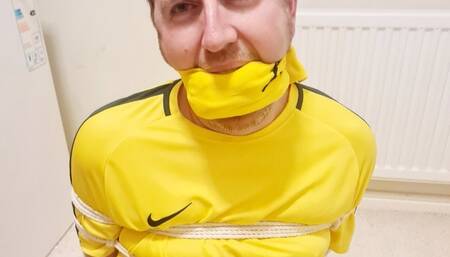 Miss M has a footballer bound and gagged or over 7 hours