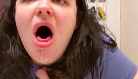 Brushing my teeth, spitting and coughing wmv