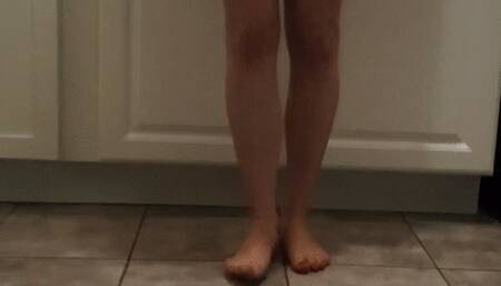 Crushing Bananas Barefoot