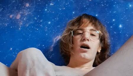 I play with a ball in my hairy big pussy